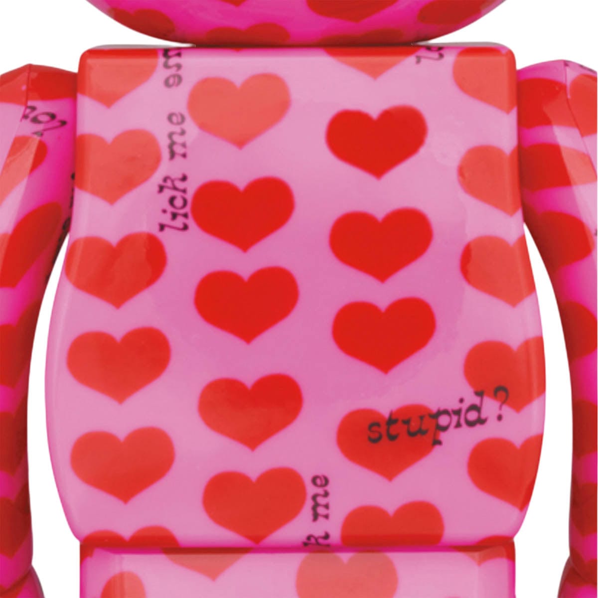 BE@RBRICK PINK HEART 100% & 400% MULTI | Bodega