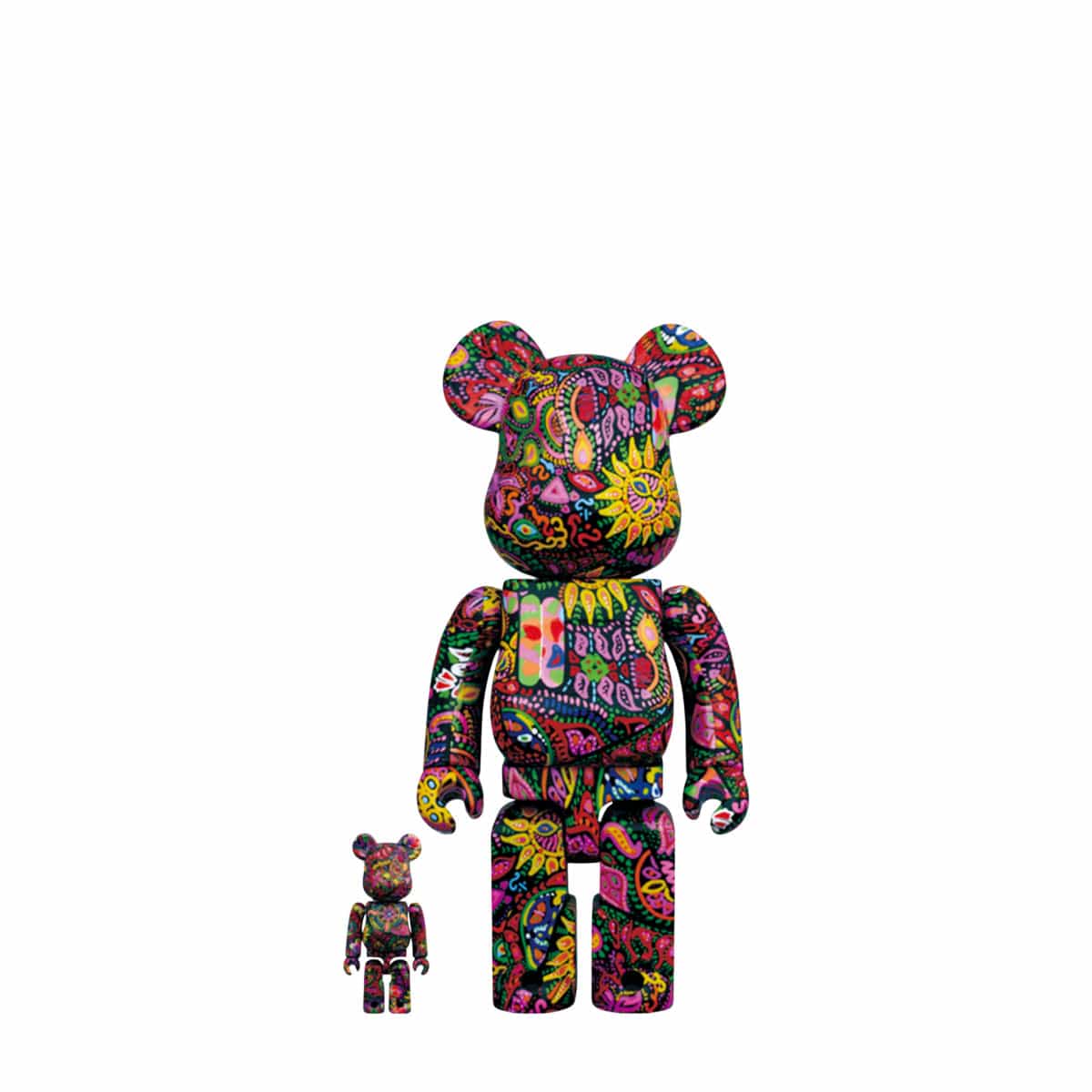 BE@RBRICK Psychedelic Paisley 100% 400% | kensysgas.com