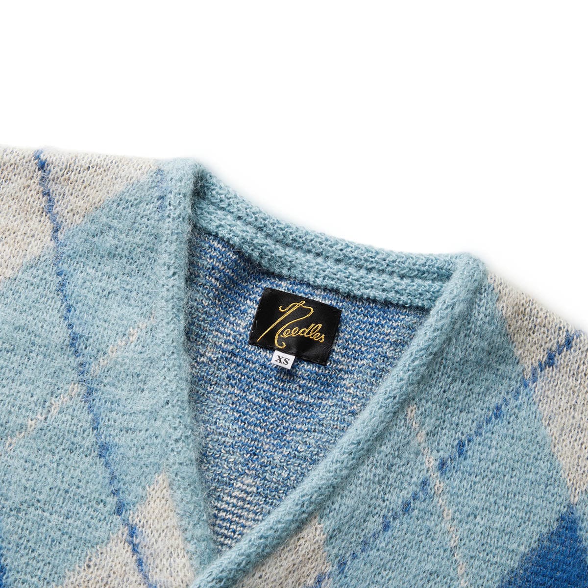 MOHAIR CARDIGAN LT.BLUE | Bodega