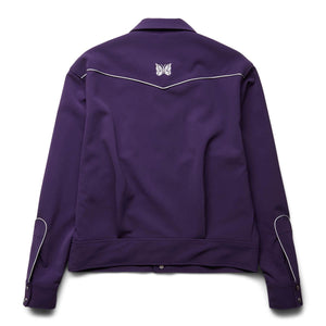 PIPING COWBOY JACKET A-DK. PURPLE | Bodega