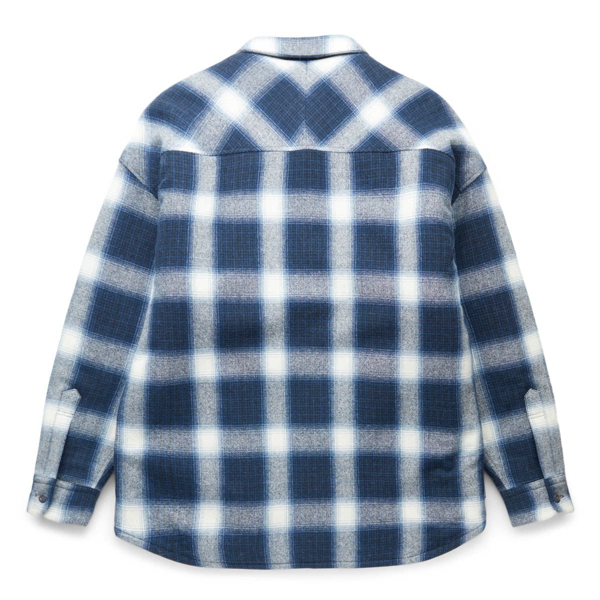 NEIGHBORHOOD PENDLETON CHECK BOA BLUE-