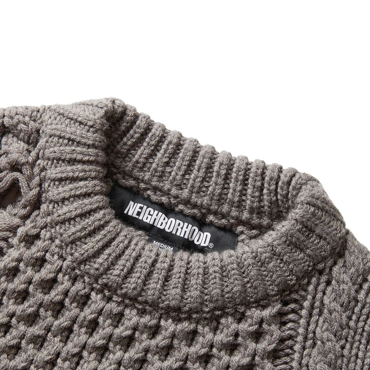 SAVAGE CABLE SWEATER GRAY | Bodega – Bodega Store