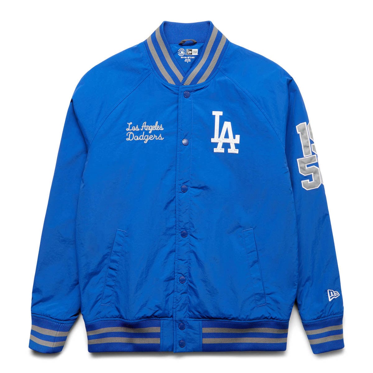 Buy MLB LOS ANGELES DODGERS LARGE LOGO VARSITY JACKET for EUR