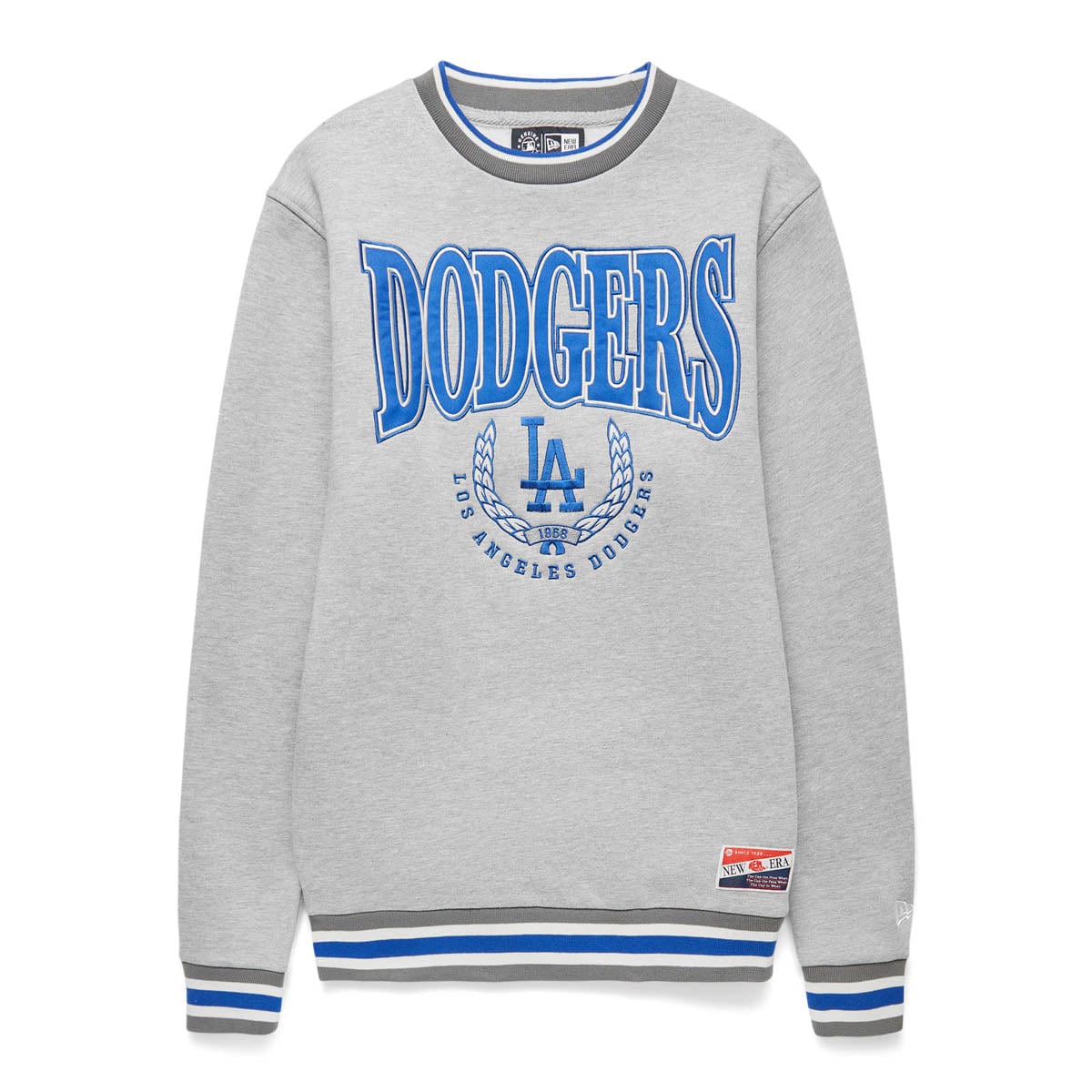 New era MLB Script Wordmark Los Angeles Dodgers Sweatshirt Blue