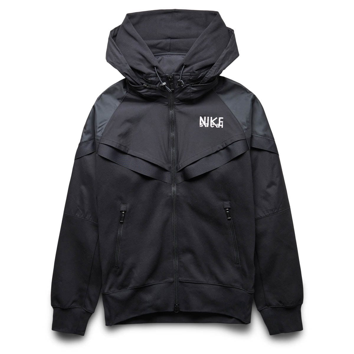 X SACAI NRG FULL ZIP HOODIE