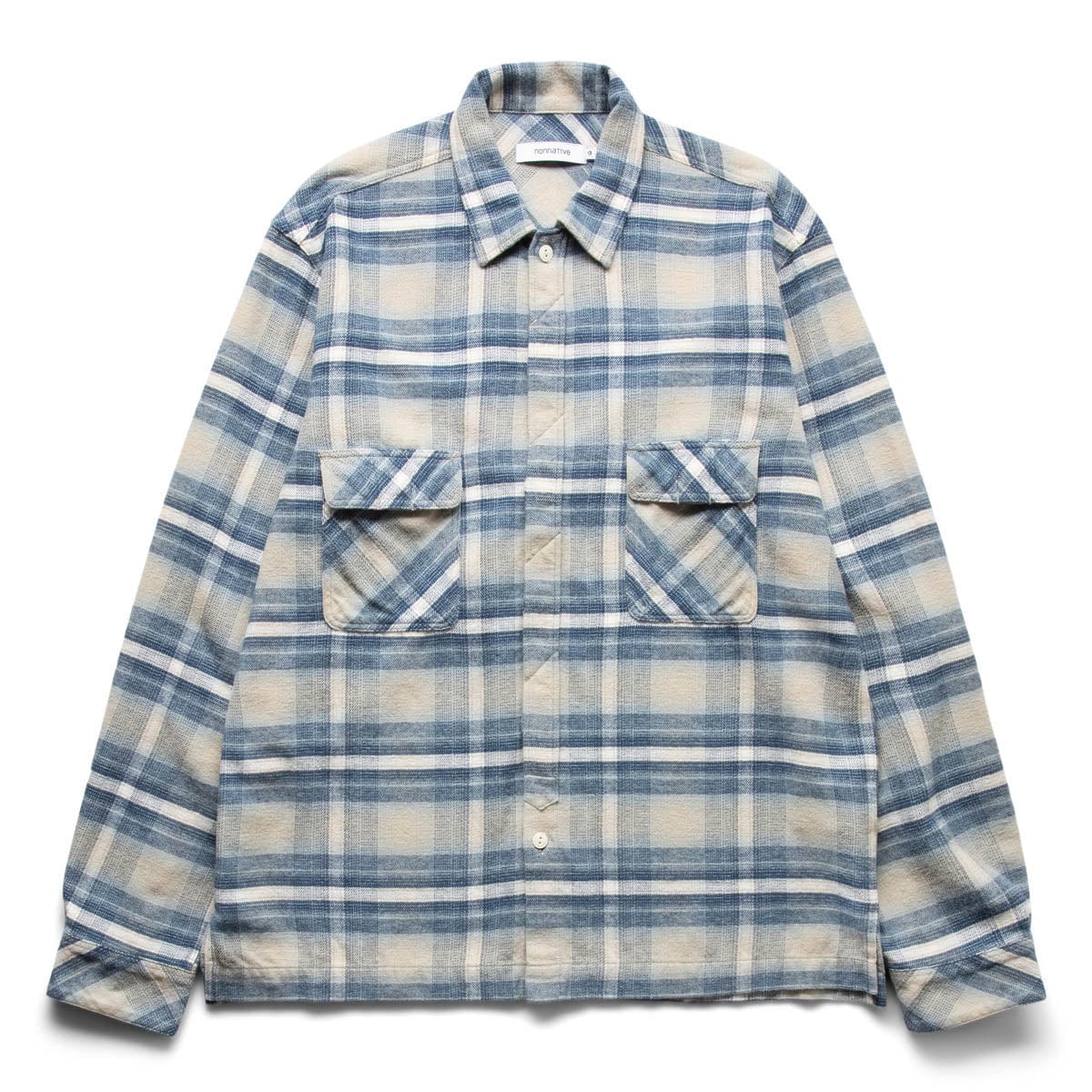 WORKER L/S SHIRT BEIGE | Bodega