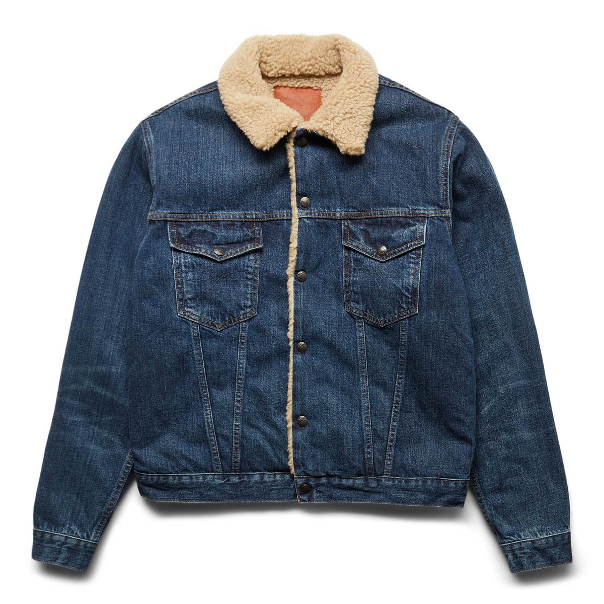 DENIM TRUCKER JACKET FREMONT WASH | essentials clothing ssense