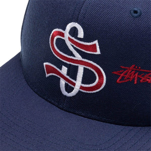 23 STUSSY BIG LEAGUE POINT CROWN CAP クリスマスファッション