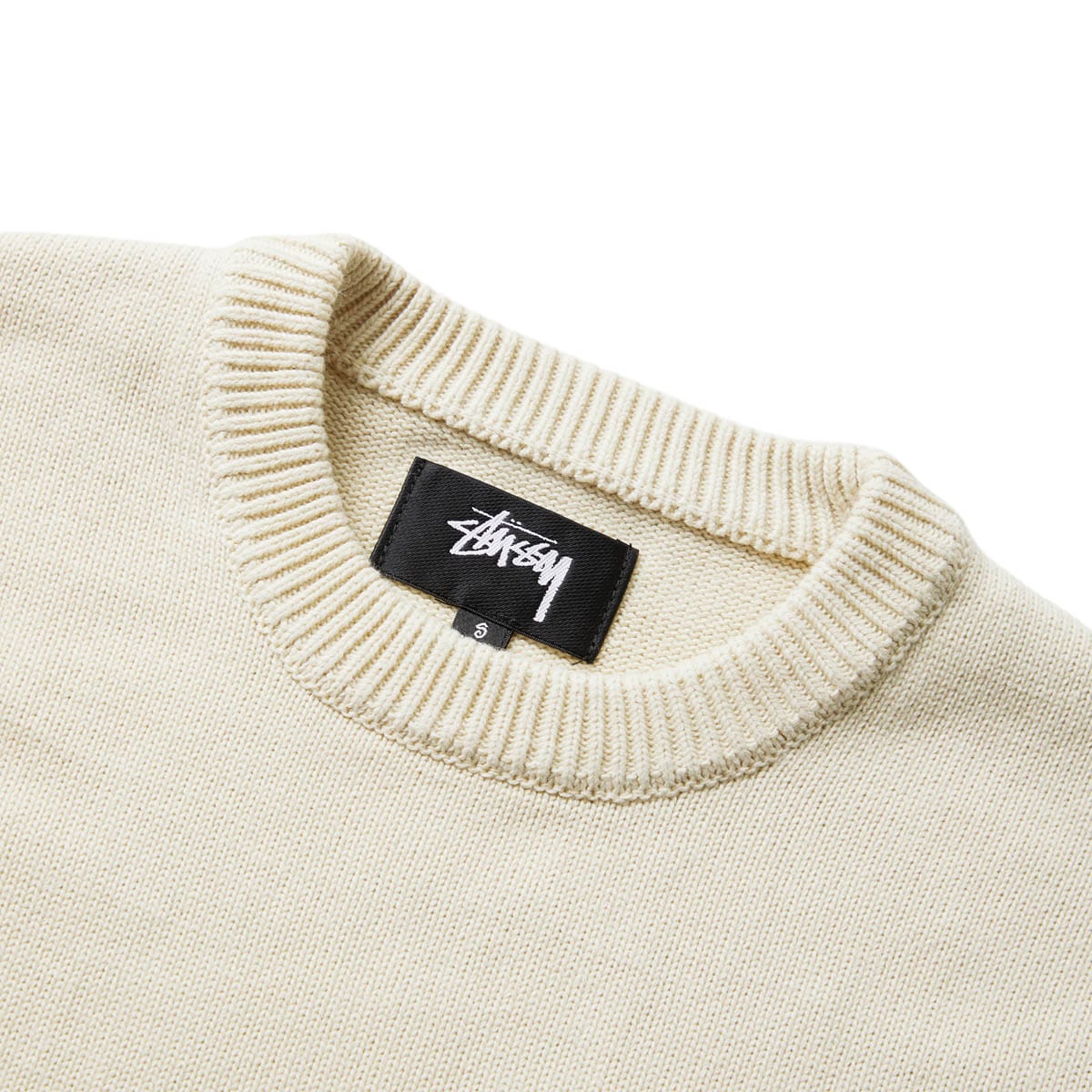 stussy care label sweater M-