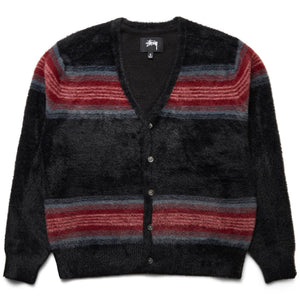 stussy stripe shaggy cardigan S | labiela.com