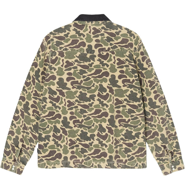 WASHED CANVAS WORK SHIRT CAMO | Bodega – Bodega Store