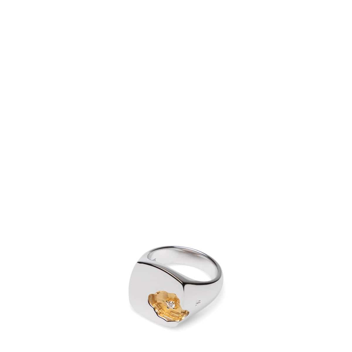 MINED RING LARGE Silver/Gold – StclaircomoShops Store