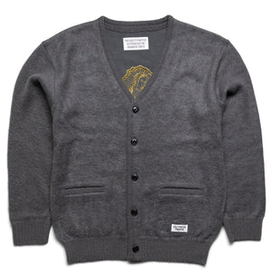 MOHAIR CARDIGAN ( TYPE-2 ) Gray – IetpShops Store