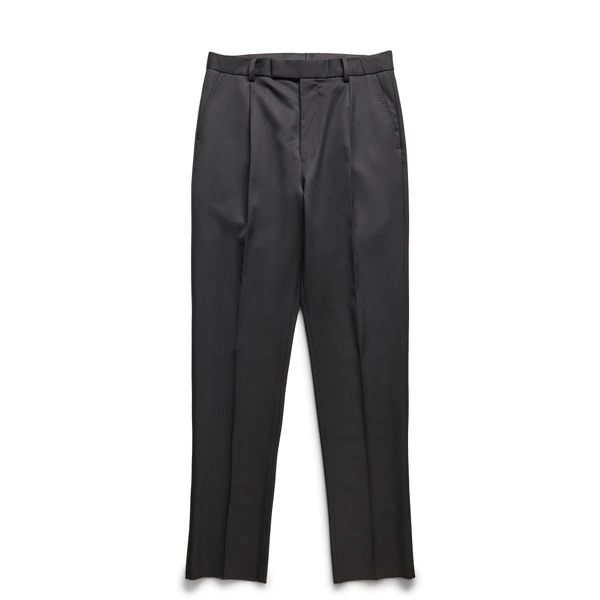 PLEATED TROUSERS BLACK | Bodega