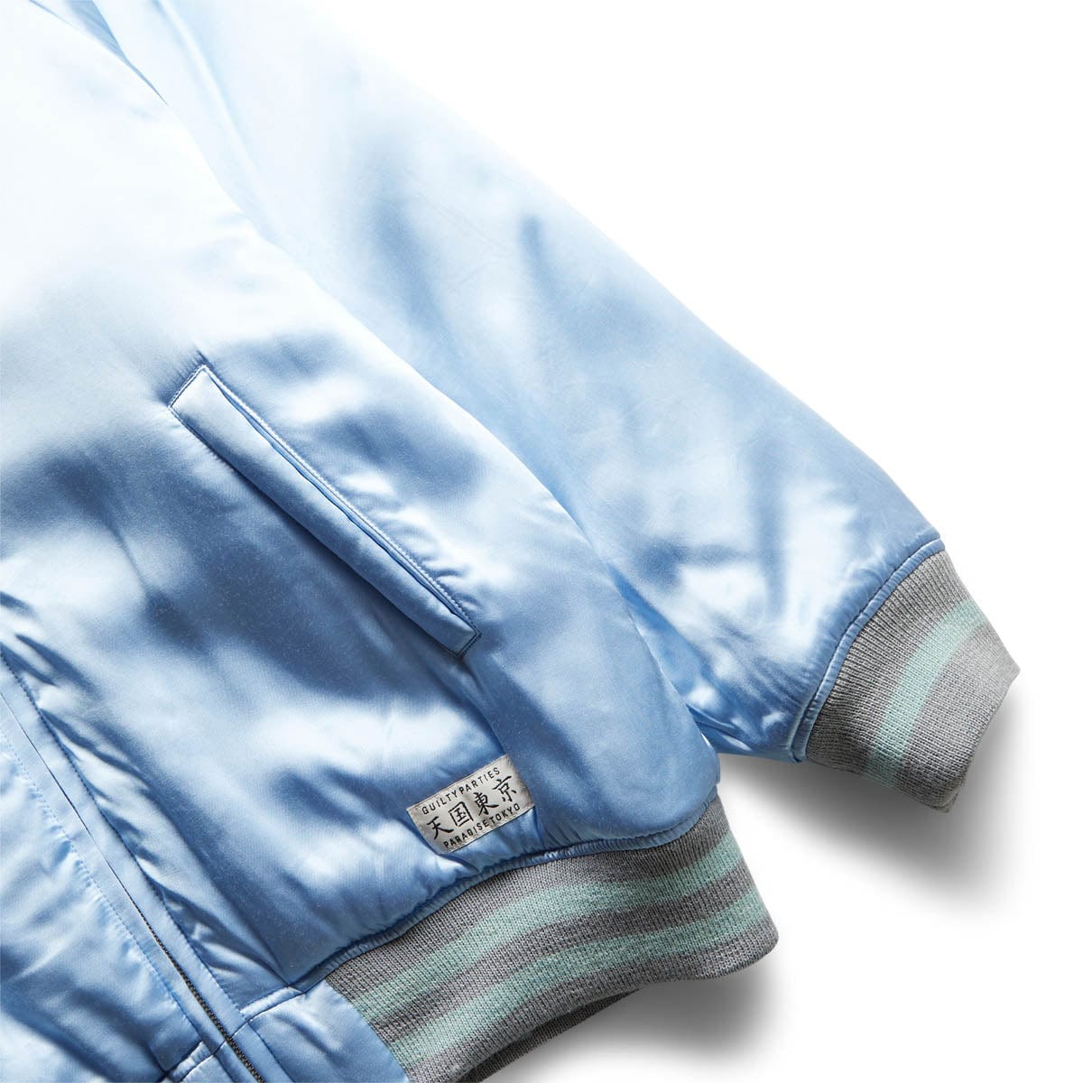 SILVER - TIM LEHI / REVERSIBLE SKA JACKET BLUE | GmarShops