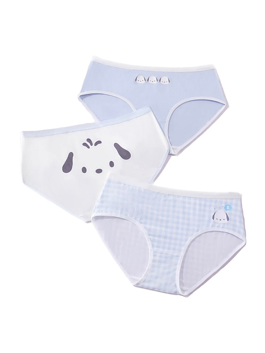 Cinnamoroll Women Girls Panties Underwear Cute Briefs Daily Milk Silk  Ruffles