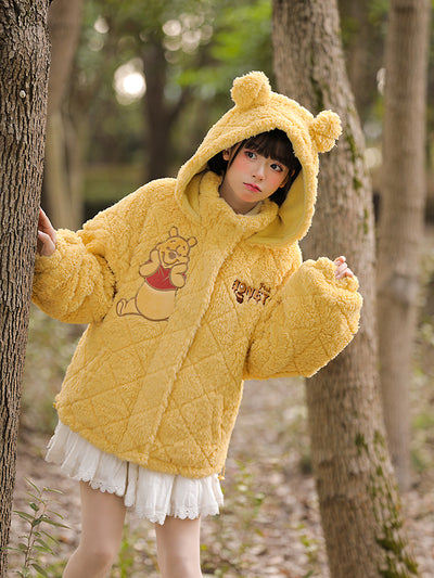 Winnie the Pooh Fleece Jacket-ntbhshop