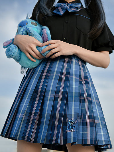 Stitch Jk Uniform Skirts-Skirts-ntbhshop