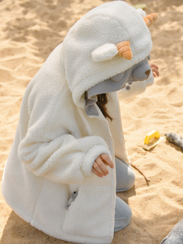 Babe Sheep Fleece Jacket-ntbhshop