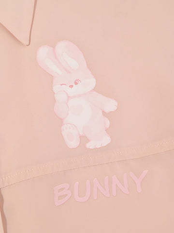 Bunny Bestie Semi-Through Blouses-Shirts & Tops-ntbhshop