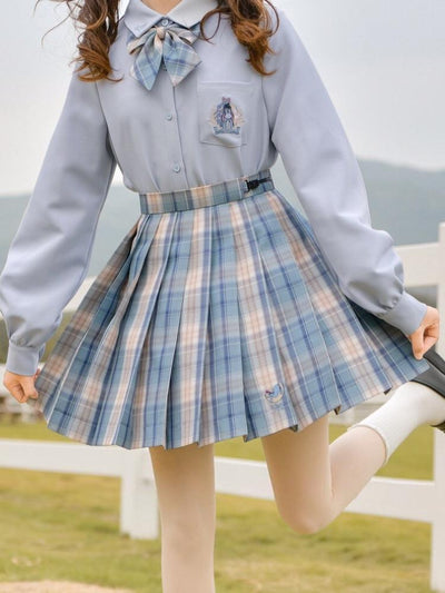 Eeyore Jk Uniform Skirts-Sets-ntbhshop