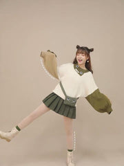 Green Monster Sweater & Overall Pants-ntbhshop