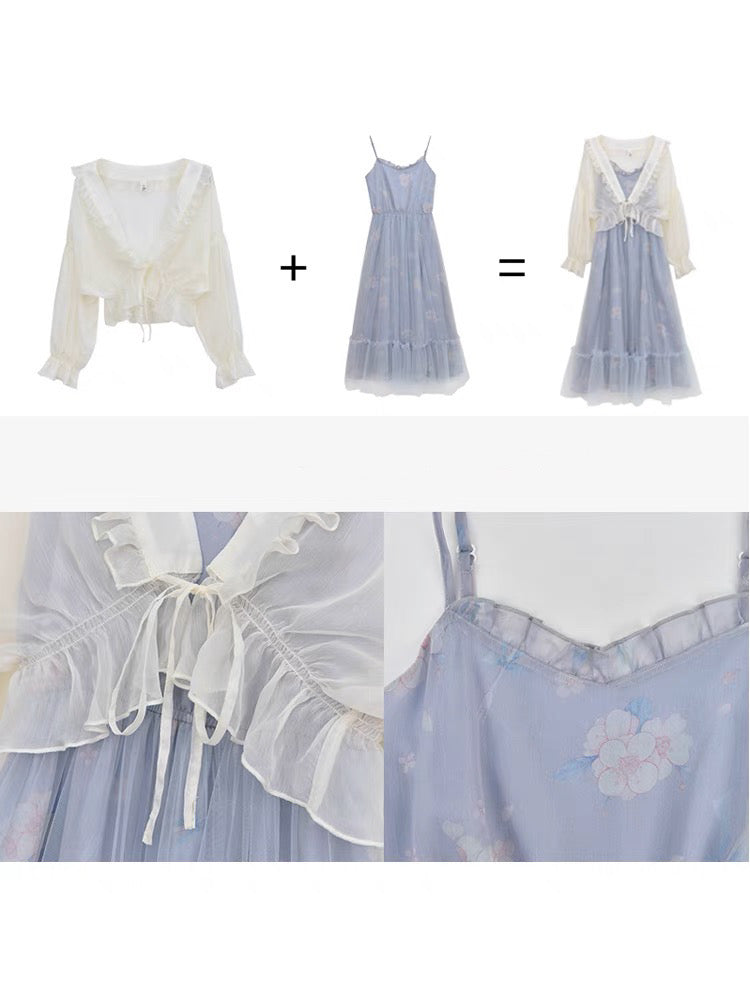 Flowery Outerwear & Dress-ntbhshop