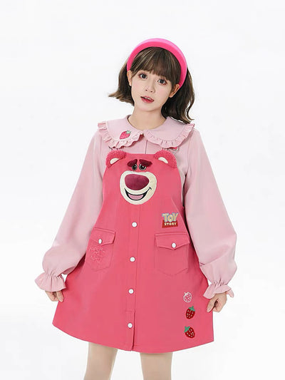 Lotso Huggin Bear Overall Dress-ntbhshop