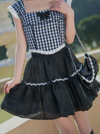 Moonless Crop Top & Tulle Skirt-Outfit Sets-ntbhshop