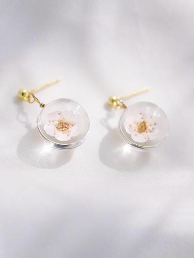 Sakura Memory Earrings & Ear Clips-Earrings-ntbhshop