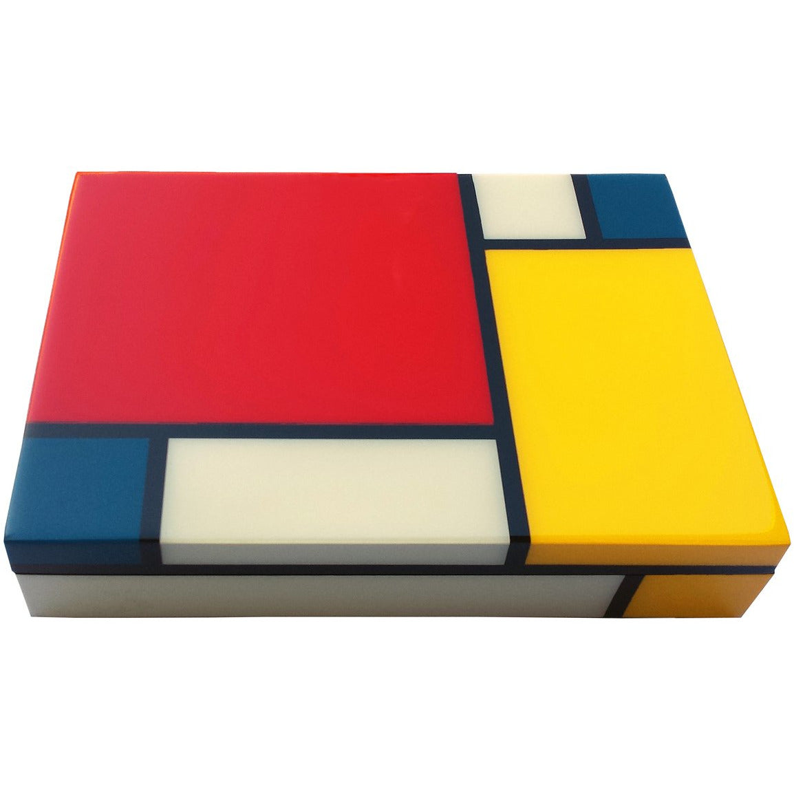 Mondrian Large Lacquer Box Lacma Store