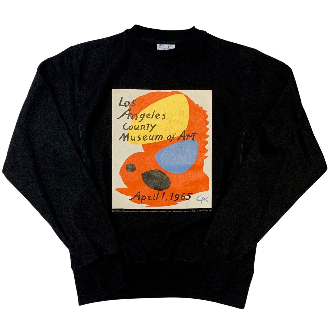 LACMA Hand-Painted Sign Champion Reverse Weave Sweatshirt – LACMA