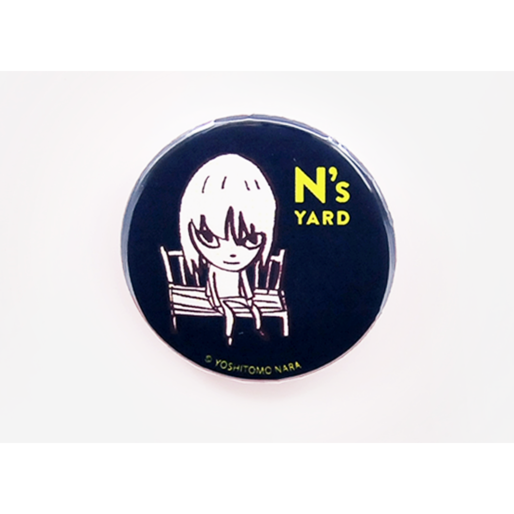 Yoshitomo Nara "Bench" Button