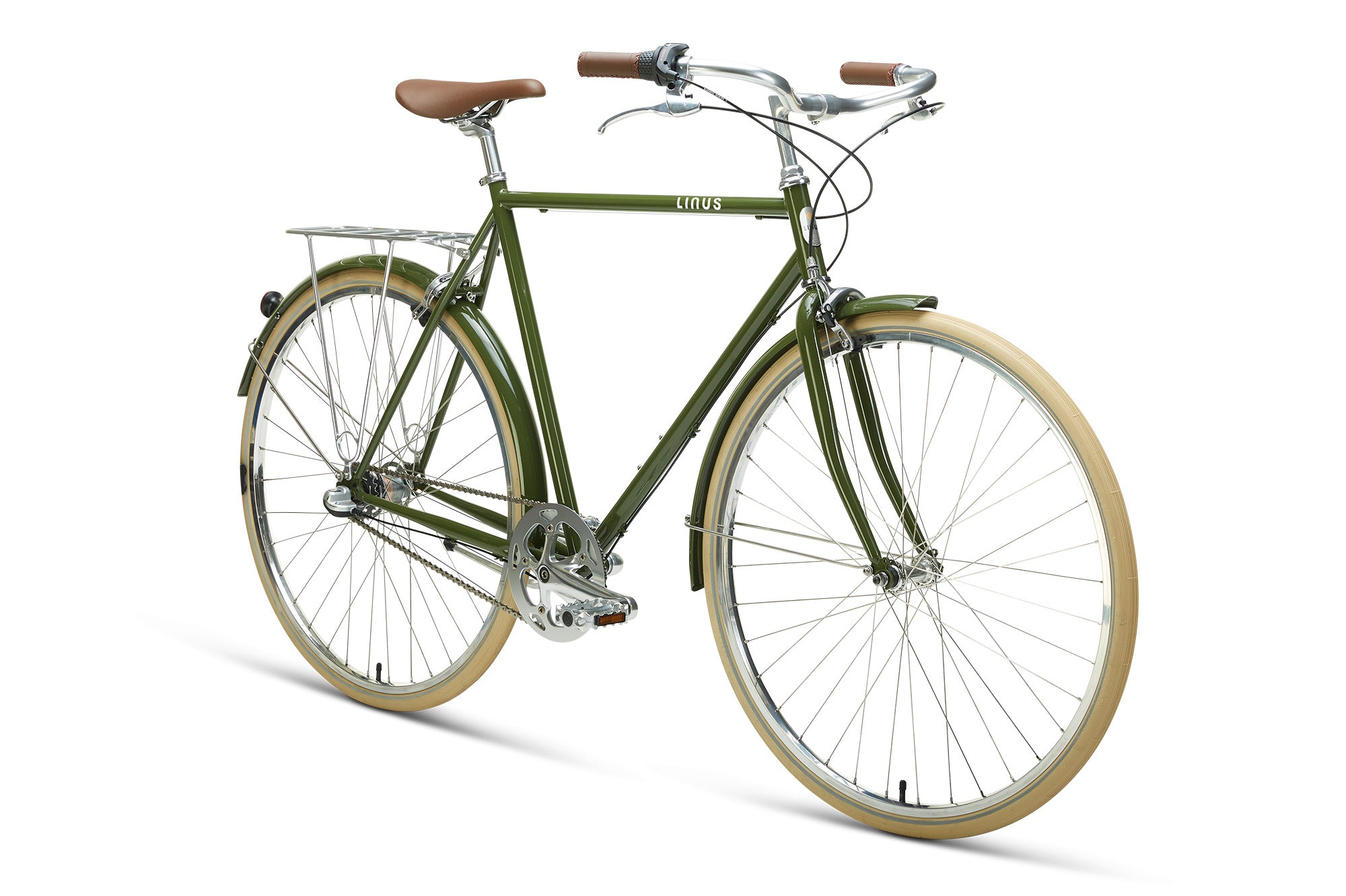 olive green bike