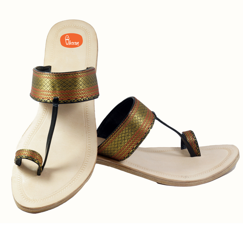 kolhapuri chappal for ladies