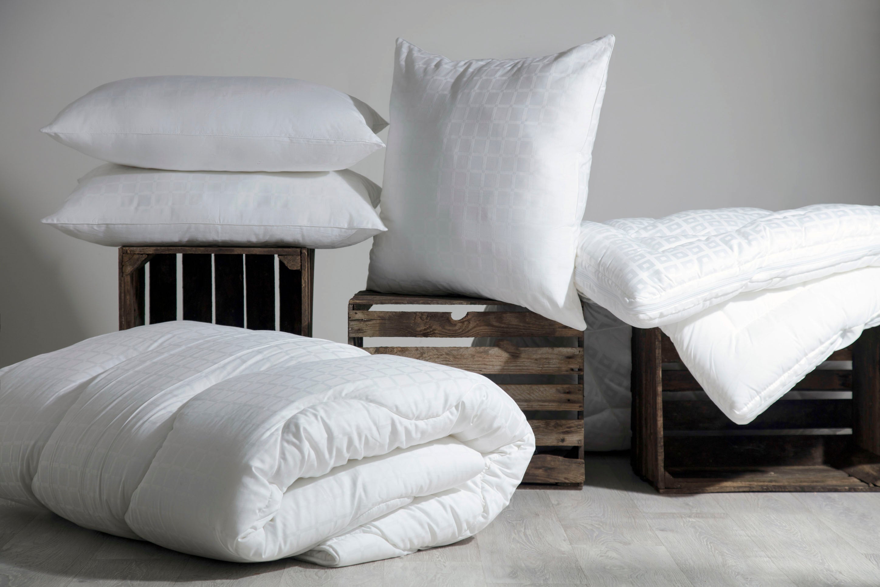 Duvets and pillows