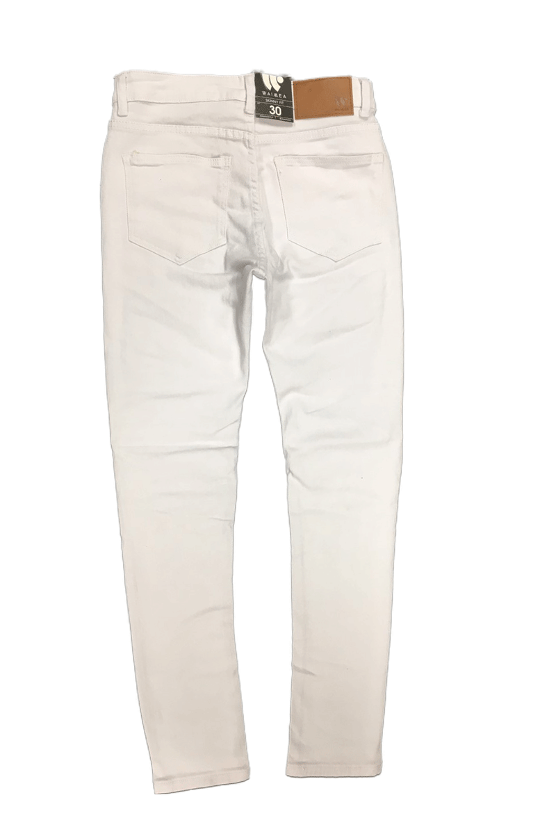 Waimea Destroyed White Men Skinny Fit Jeans M5091T – Last Stop Clothing ...