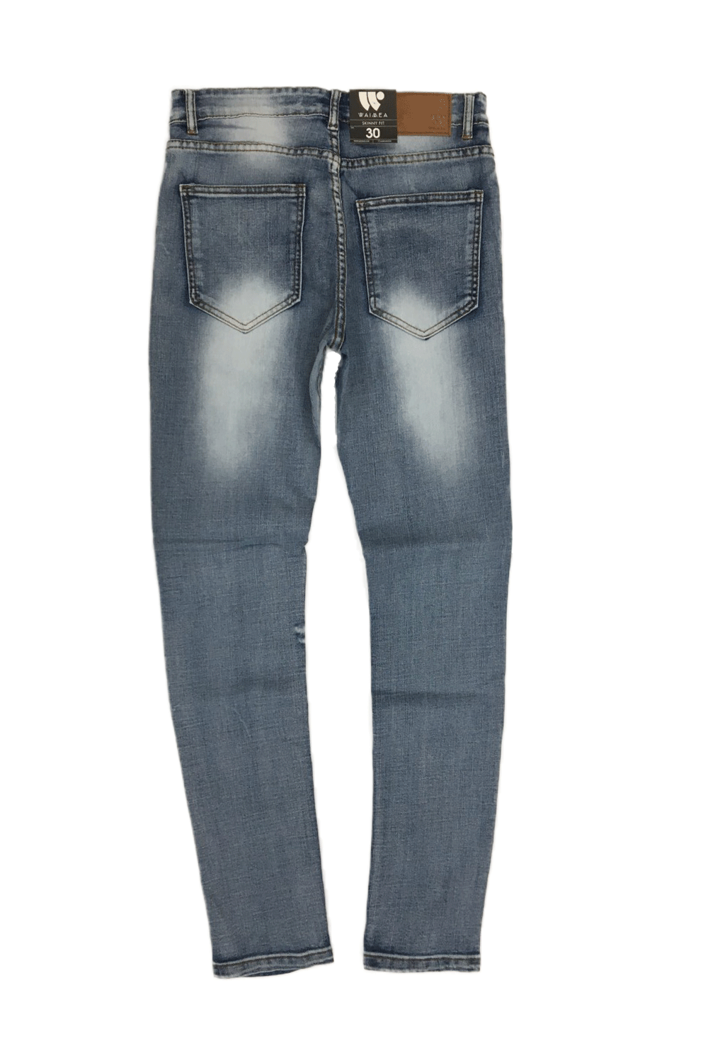 Waimea Patch Color Blue Wash Men Skinny Fit Jeans M5151D – Last Stop ...