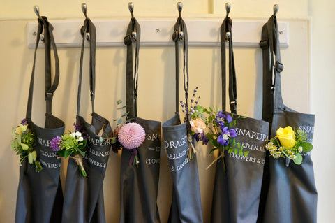 Florist workshop aprons