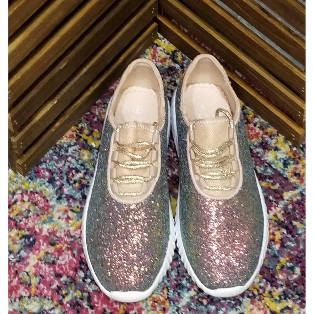 remy glitter sneakers