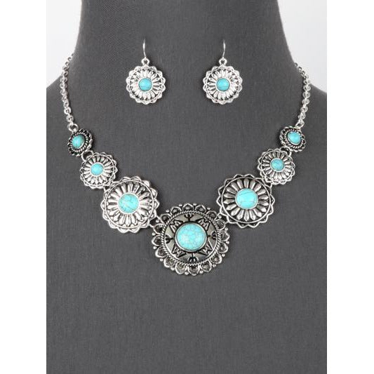 turquoise necklace western