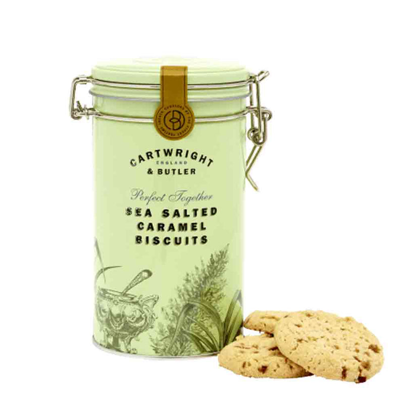 Cartwright Butler Sea Salted Caramel Biscuits In Tin 0g With A F Gourmet Grocery By Ourchoice