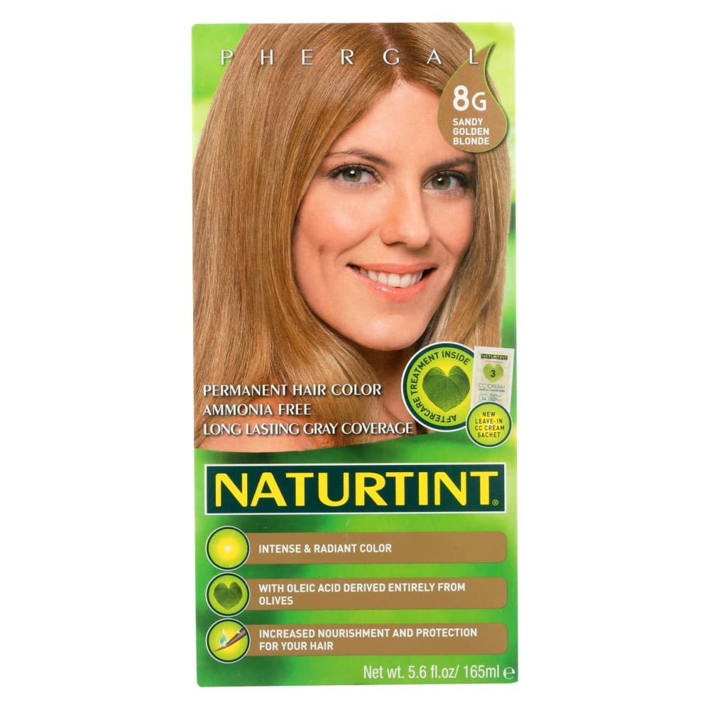 Grandeur Skin Care Naturtint Hair Color Permanent 8g Sandy