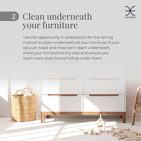 Clean Underneath Your Furniture