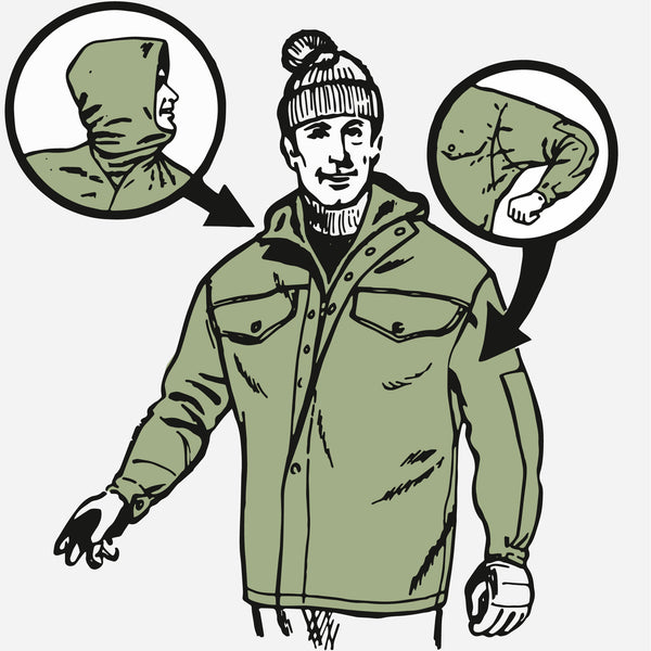 Blueprint of the Greenland Jacket