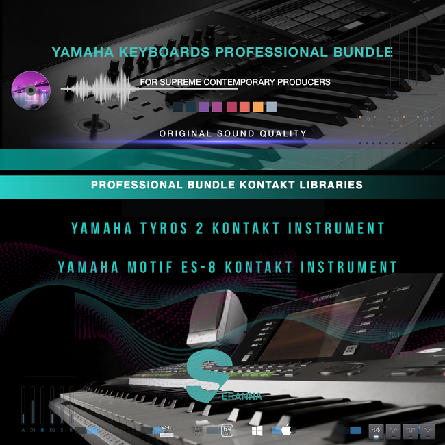 Yamaha TYROS 2 and Yamaha Motif ES Kontakt - Panndora Audio
