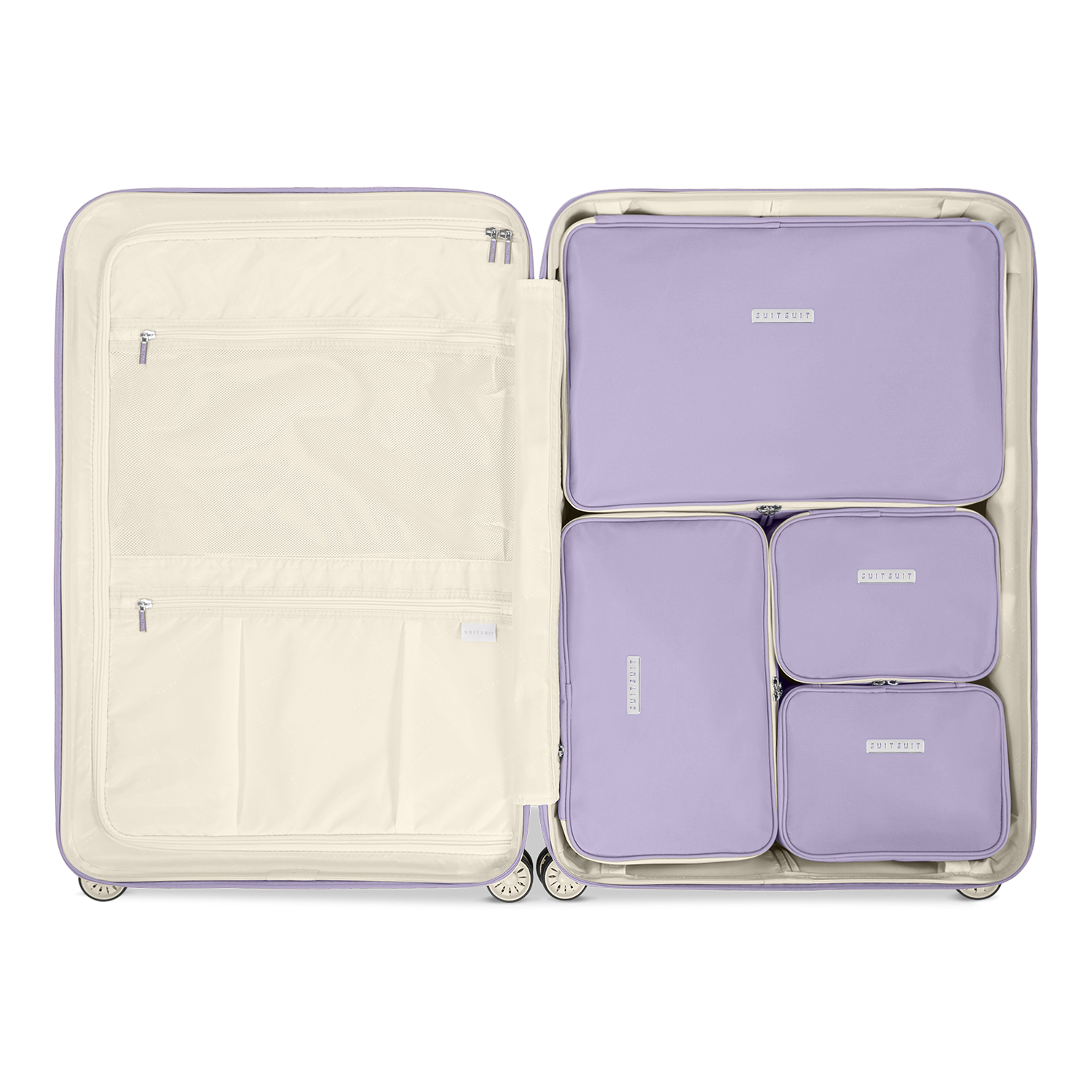 SUITSUIT - Fabulous Fifties - Royal Lavender - Packing Cube Set (76 cm)