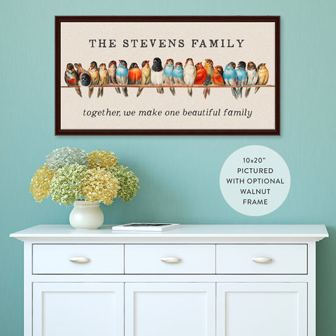 Together we make one beautiful family sign - Pretty Perfect Studio