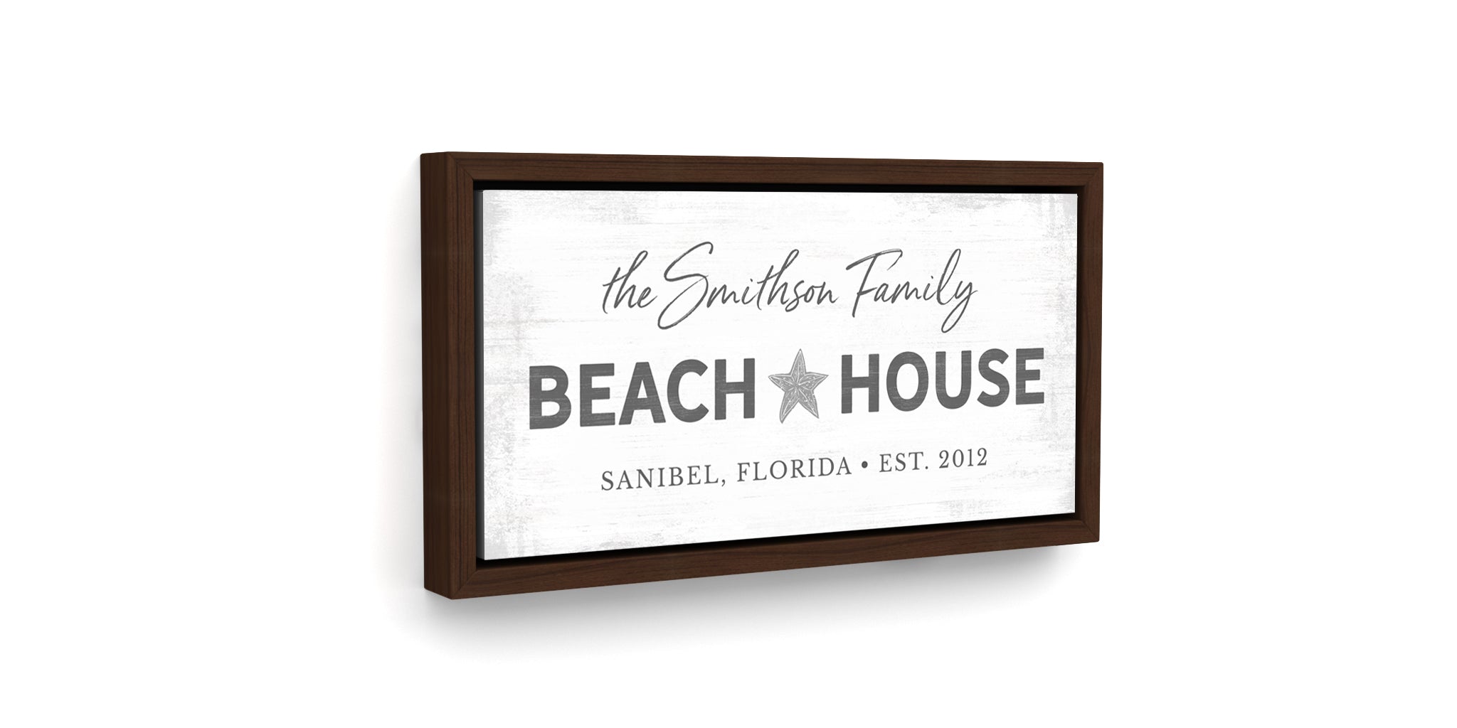 Beach House Customized Wall Art - Pretty Perfect Studio