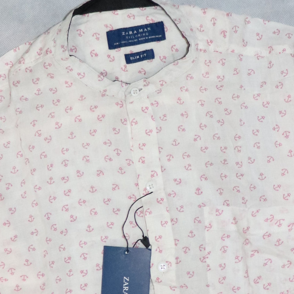 zara man printed shirts